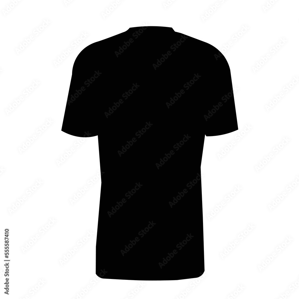t-shirt design silhouette vector icon illustration isolated on white background t-shirt design silhouette vector icon illustration isolated on white background