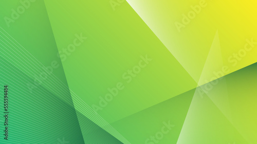 Modern Abstract Background Diagonal Lines Motion and Green Yellow Gradient Color