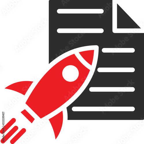 Rocket Requirement Vector Icon
