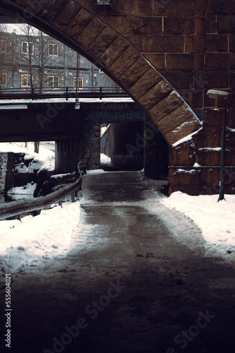 bridge over the river photo