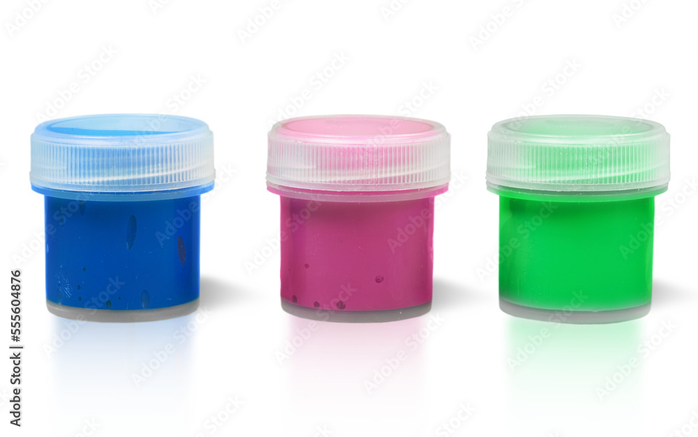 School colored stationery supplies, paint tube School colored stationery supplies, paint tube