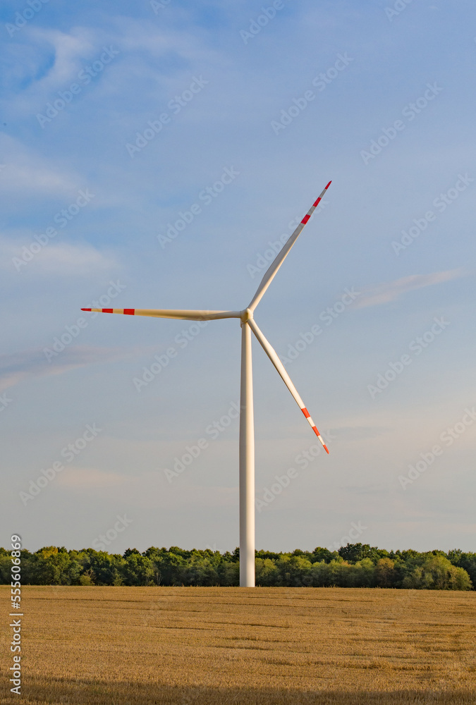 Fototapeta premium landscape with wind power