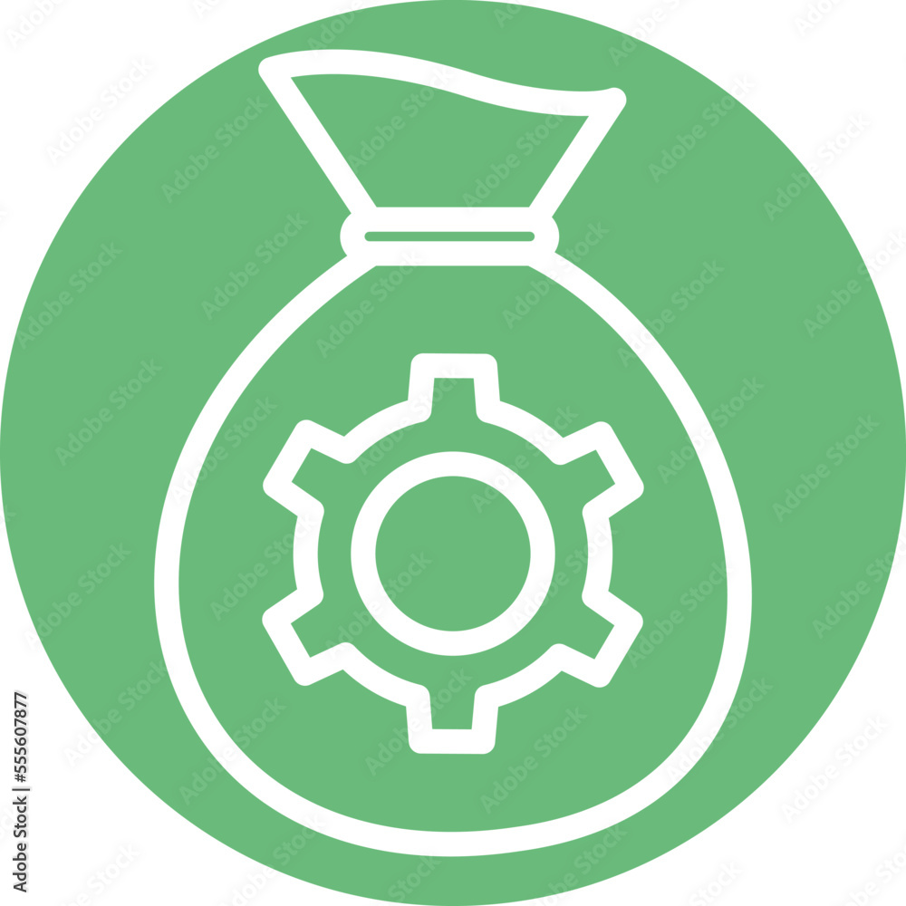 Dollar Sack Setting Vector Icon
Dollar Sack Setting Vector Icon