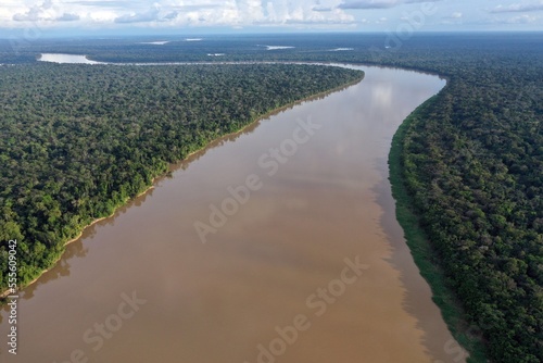 Javari river in the Amazon photo