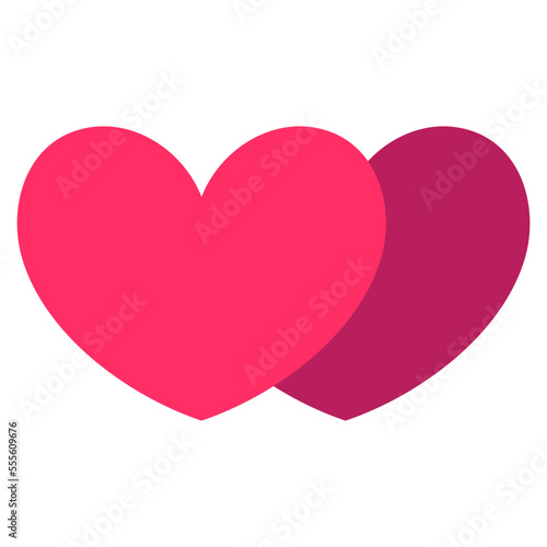 heart flat icon