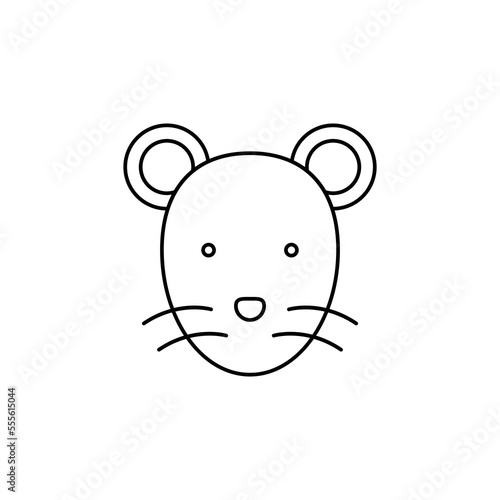 the Rat themed icon is suitable for web, apk or additional ornaments for your project about the chinese new year