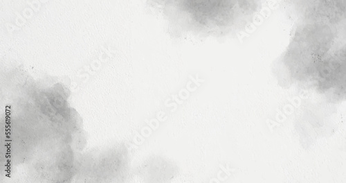 Abstract horizontal watercolor background. Neutral light colored empty space background illustration