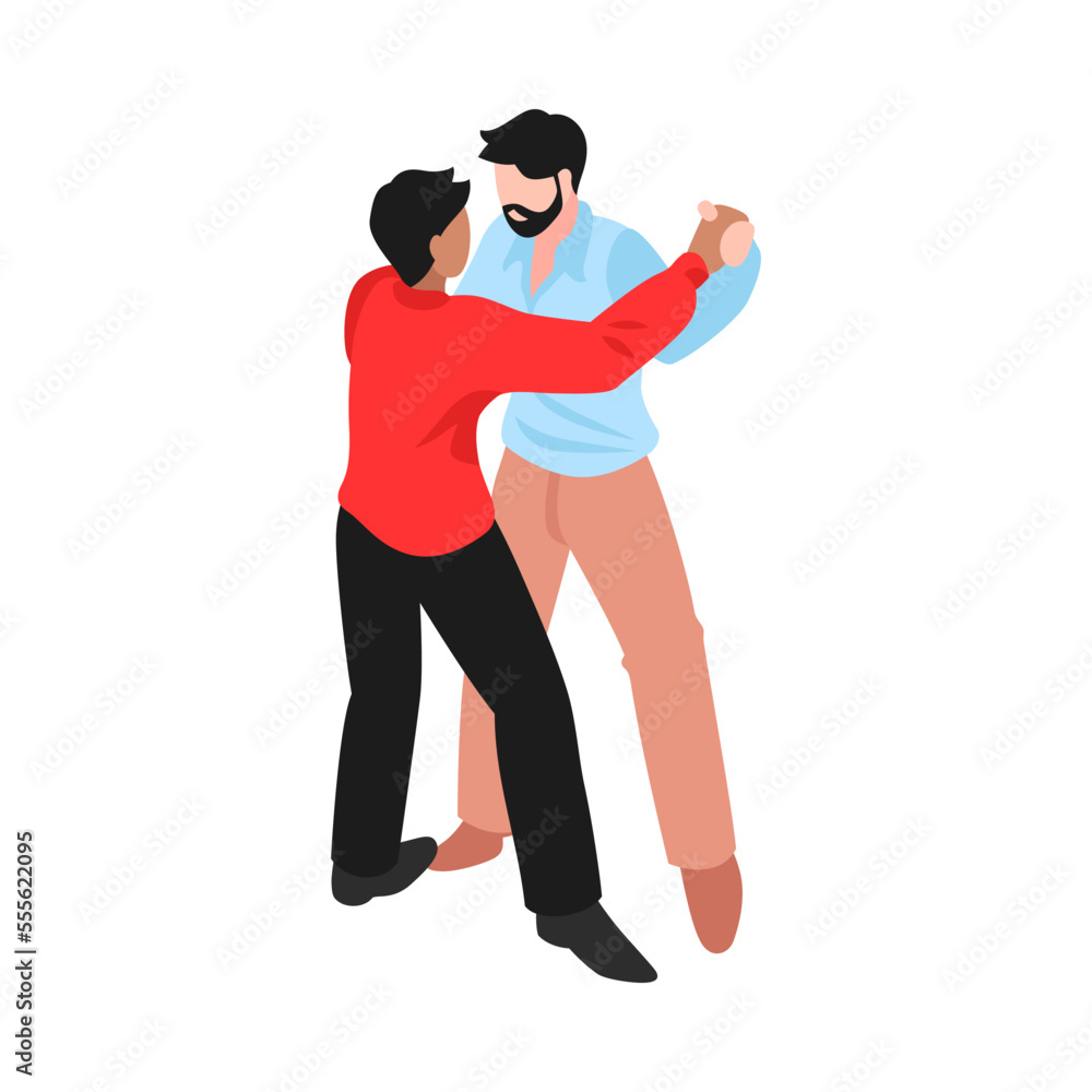 Gay Couple Dance Composition Gay Couple Dance Composition