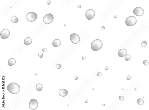 Water rain drops element