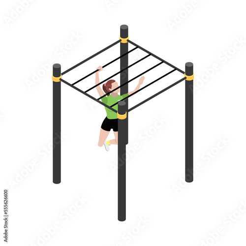 Street Workout Hang Composition