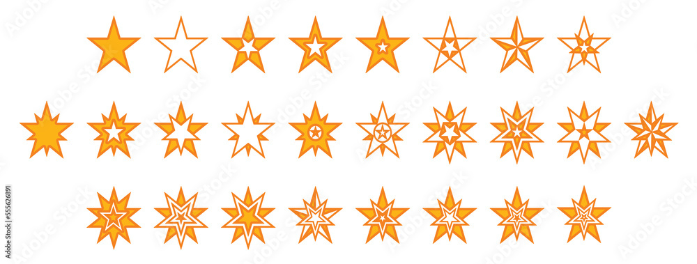 Sterne Collection orange Sterne Collection orange