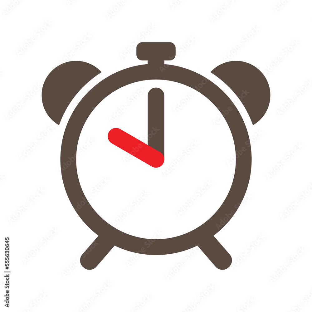 Clock timer simple icon , alarm icon, time vector illustration. Clock timer simple icon , alarm icon, time vector illustration.