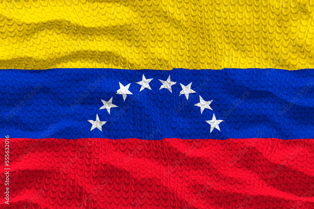 National flag of Venezuela. Background with flag of Venezuela. National flag of Venezuela. Background with flag of Venezuela.