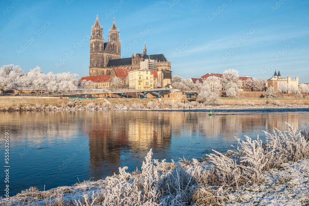 Winterlicher Domblick