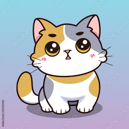 Cute little cat  chibi cat