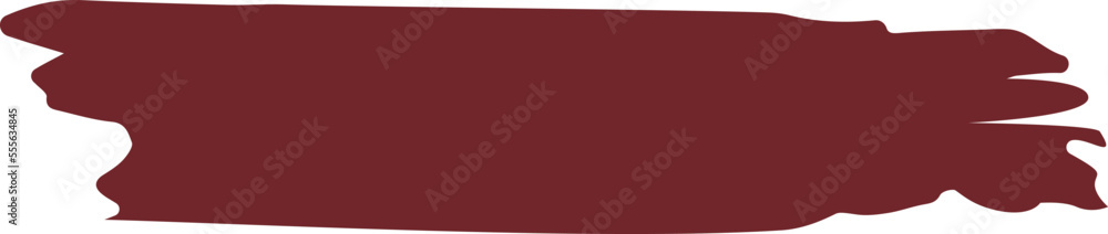 Maroon makeup strokes flat icon Cosmetics product swatch Maroon makeup strokes flat icon Cosmetics product swatch