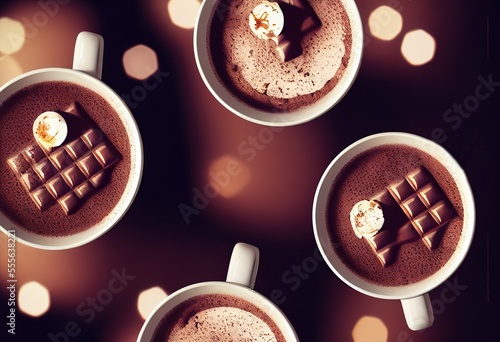 Cups of Hot Chocolate (Gene...