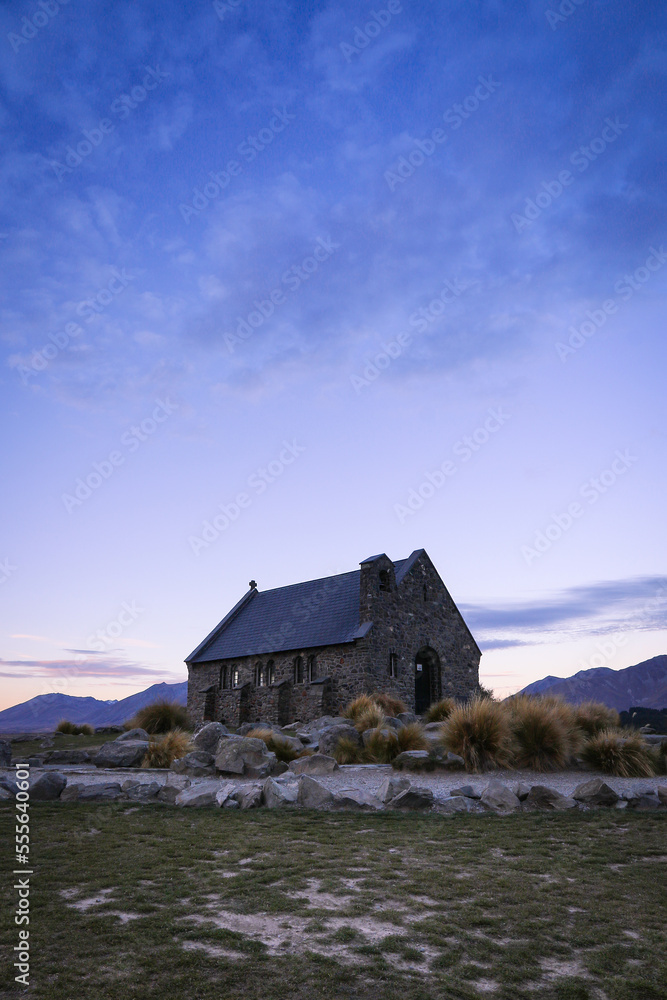 The Church of the Good Shepherd at Lake Tekapo, New Zealand