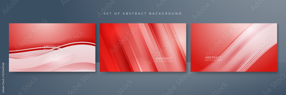 abstract luxury red and white background