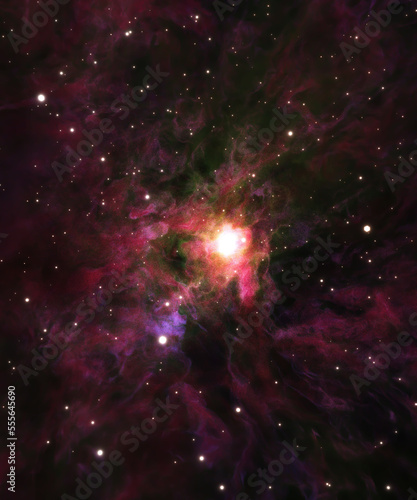Fototapeta Naklejka Na Ścianę i Meble -  Nebula Galaxy Space background 