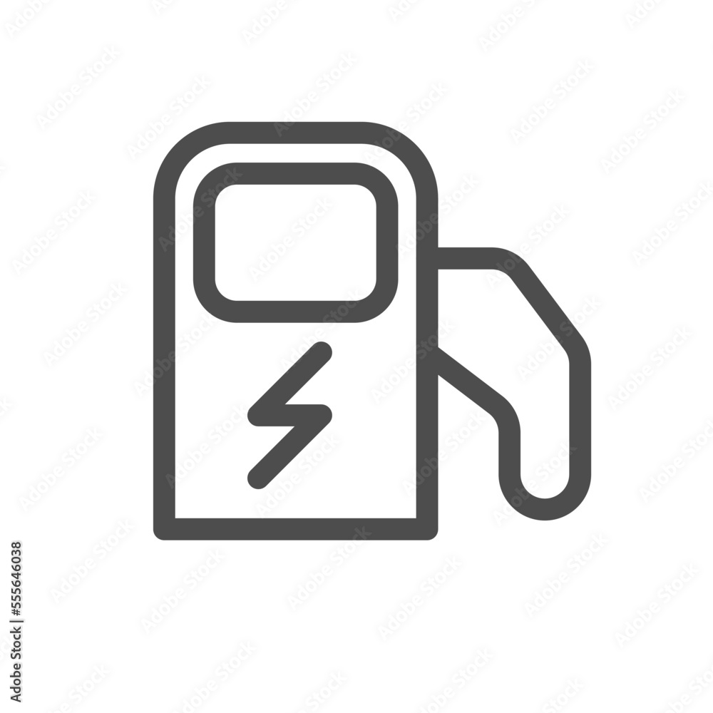 electric charging station car icon electric charging station car icon