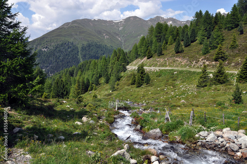 Bach bei Nauders, Tirol photo