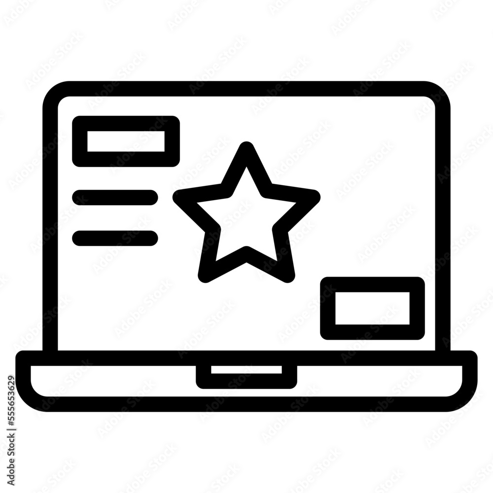 star in laptop line star in laptop line
