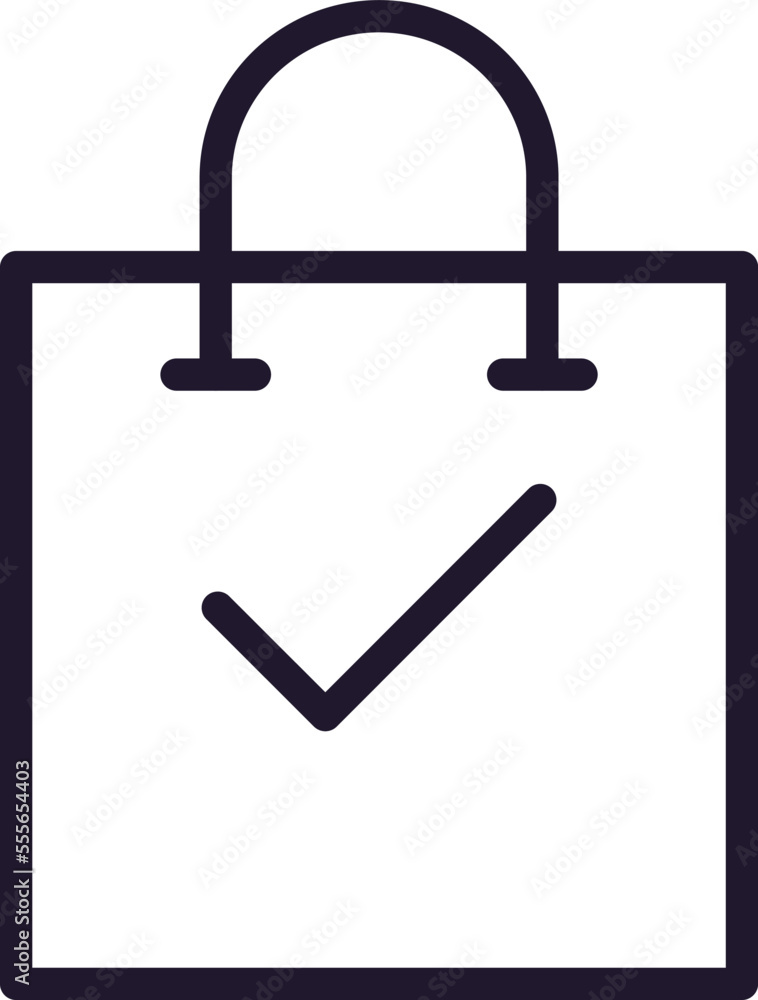 Single line icon of check High quality vector illustration for design, web sites, internet shops, online books etc. Editable stroke in trendy flat style isolated on white background Single line icon of check High quality vector illustration for design, web sites, internet shops, online books etc. Editable stroke in trendy flat style isolated on white background
