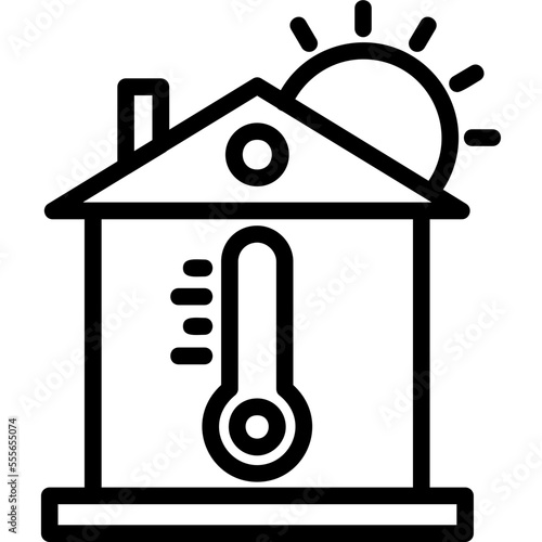 Greenhouse Effect Icon