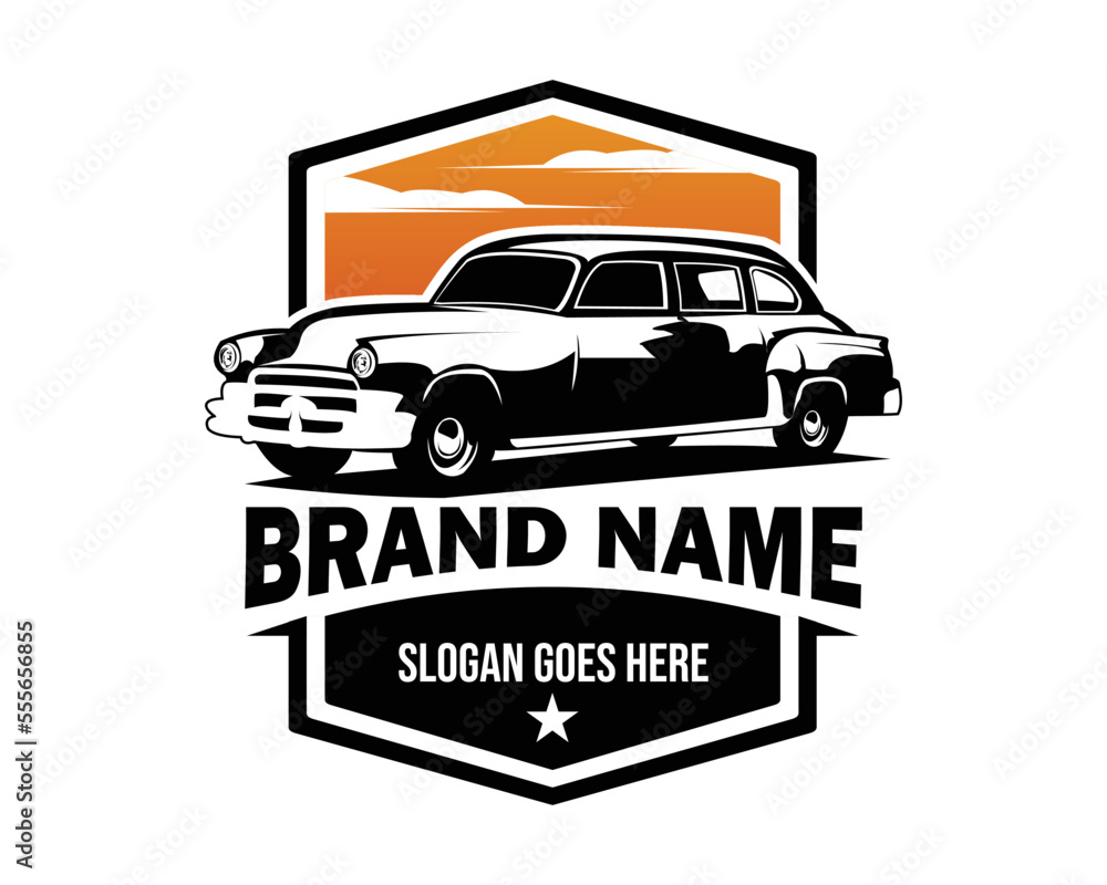simple chevy car logo. isolated white background view from side. Best ...