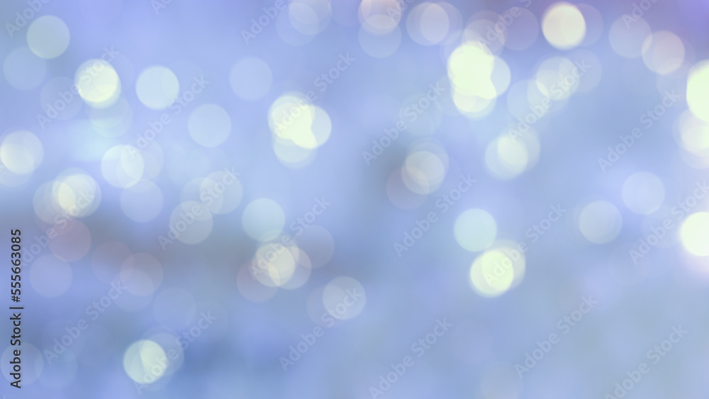 Obraz premium bokeh light when snow season with blurred background christmas