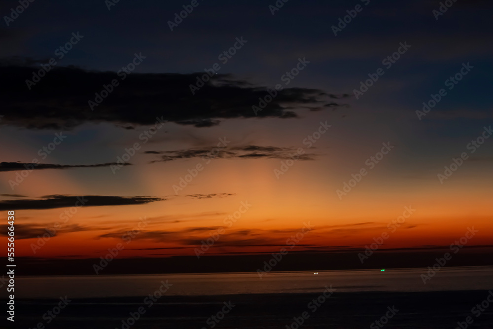 Andaman Sea sunset background 