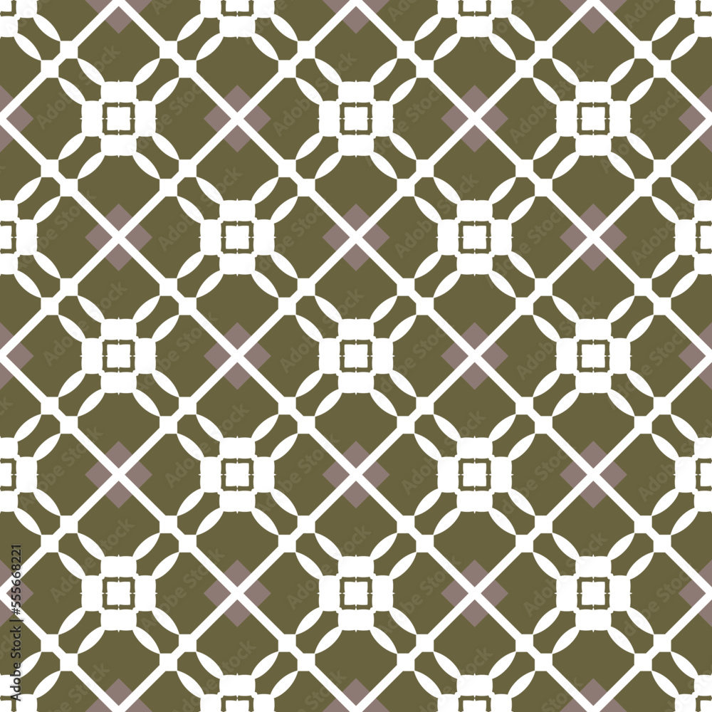 Fototapeta premium Abstract geometric pattern. A seamless background, vintage texture. 