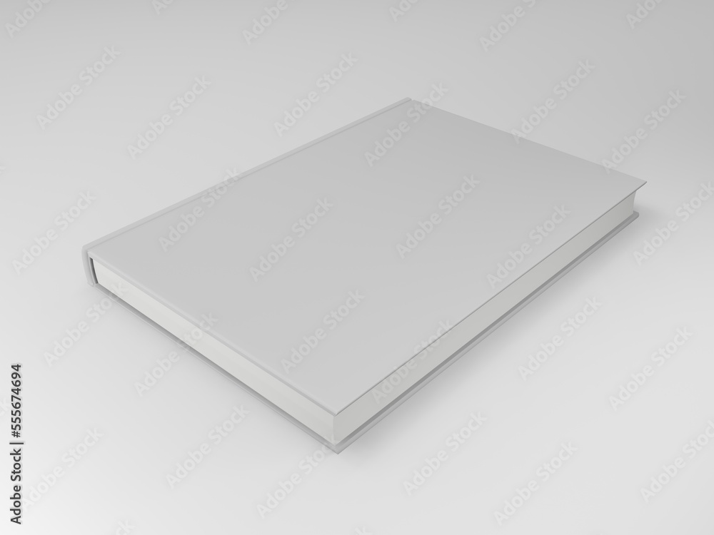 Blank Book Cover Mockup High Quality 3D Image Rendering, Blank Book Cover Mockup High Quality 3D Image Rendering,