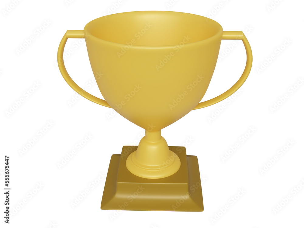 Golden award cup. 3d render Golden award cup. 3d render