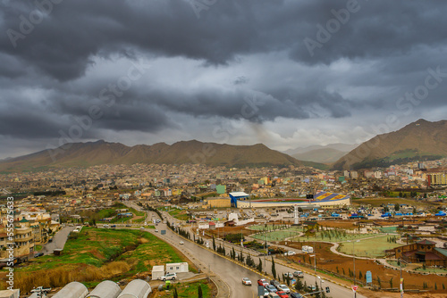 Landscape of city, Duhok, Iraq