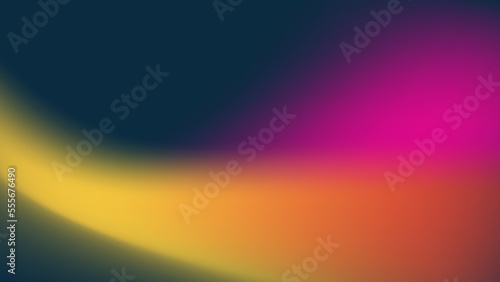Abstract gradient blur vibrant background. Smooth design background for brochure, poster, banner, flyer and card. Vector illustration.