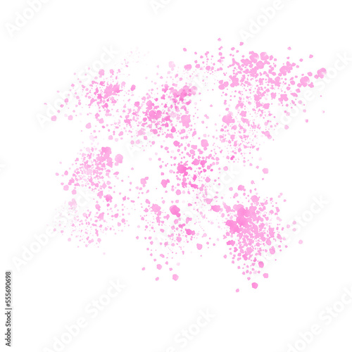 Pink spots. Pink watercolor blobs. Paint stains