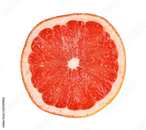 Photos Half of grapefruit isolated on transparent background, PNG.