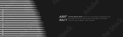 gray carbon composite banner dark geometric shapes abstract background fabric textured
