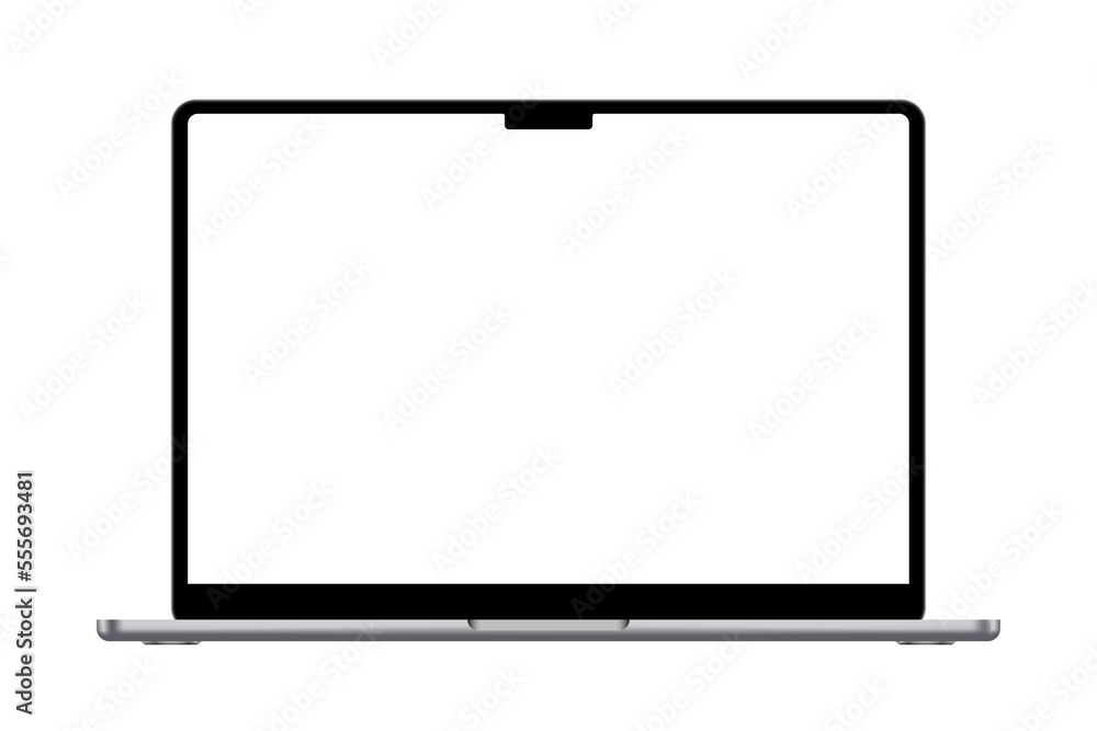 Isolated laptop PNG mockup without background with blank screen. Stock royalty free PNG illustration Isolated laptop PNG mockup without background with blank screen. Stock royalty free PNG illustration