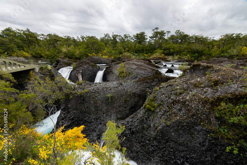 Saltos del Petrohue, Chile photo