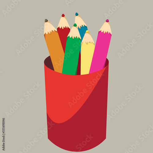 pencils in a cup