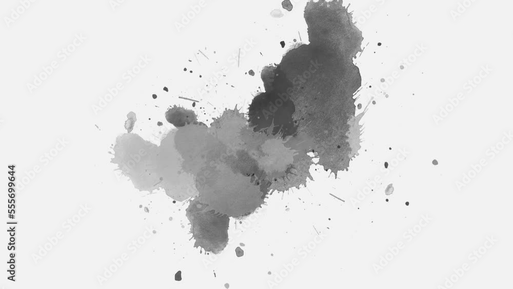 ink slow motion transition reveal. grunge background with blots. splashes black ink fluid ink splash transition. watercolor paint brush stroke. ink splash transition. ink slow motion transition reveal. grunge background with blots. splashes black ink fluid ink splash transition. watercolor paint brush stroke. ink splash transition.
