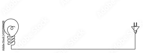 Doodle lightbulbs, hand-drawn electric devices backdrop,power outage concept.Electric lighting and illumination background.Decoration for blackout in Ukraine.Editable stroke.Isolated.Vector