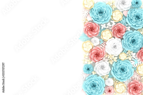 floral background with flowers