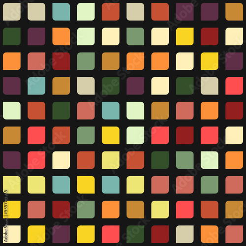 Color checkered squares background abstract illustration