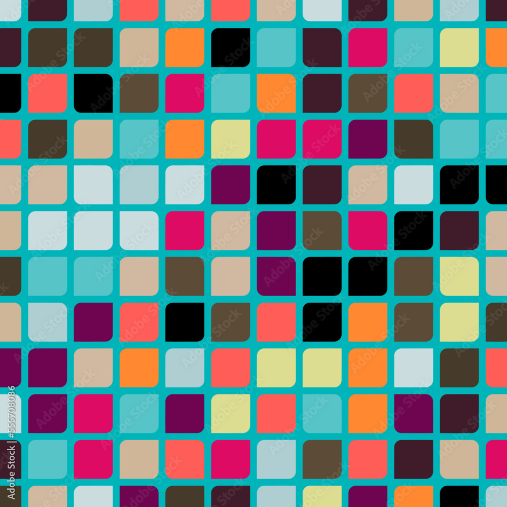 Color checkered squares background abstract illustration Color checkered squares background abstract illustration
