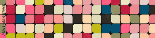 Color checkered squares background abstract illustration