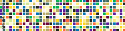 Color checkered squares background abstract illustration